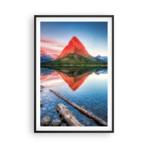 Poszter fehér keretben - Forróság és hideg - 61x91 cm