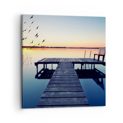 Vászonkép - Jó nap volt - 70x70 cm