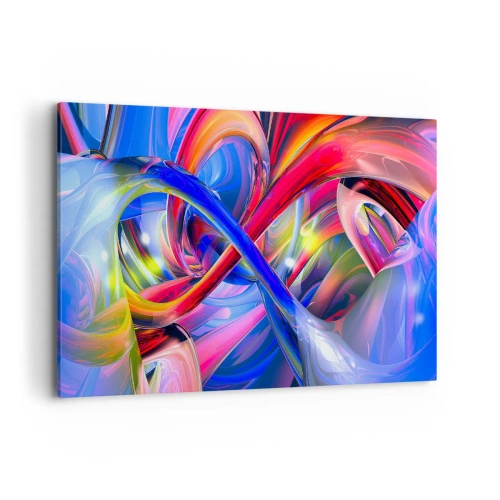 Vászonkép - A színek tánca - 100x70 cm