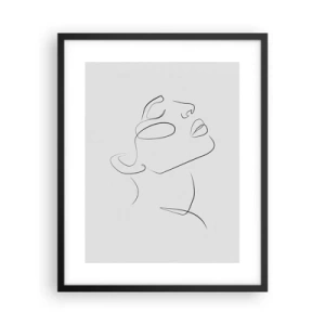 Poszter fehér keretben - Az álmok fordulatai - 40x50 cm