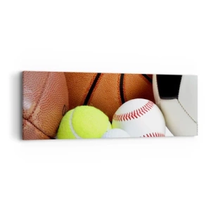 Vászonkép - A futball összeköt minket! - 90x30 cm