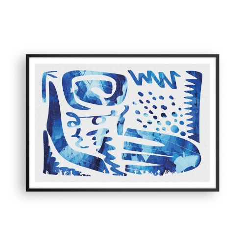 Poszter fehér keretben - Vissza a gyökerekhez - 100x70 cm