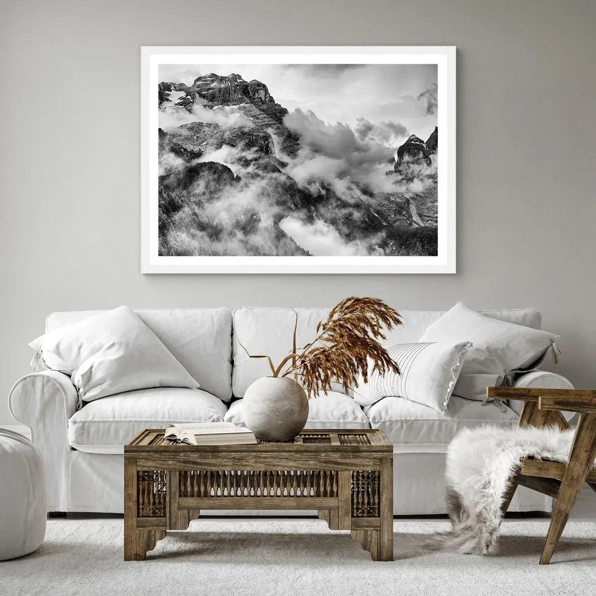 Poszter fekete keretben - Gyönyörű és kegyetlen - 70x50 cm