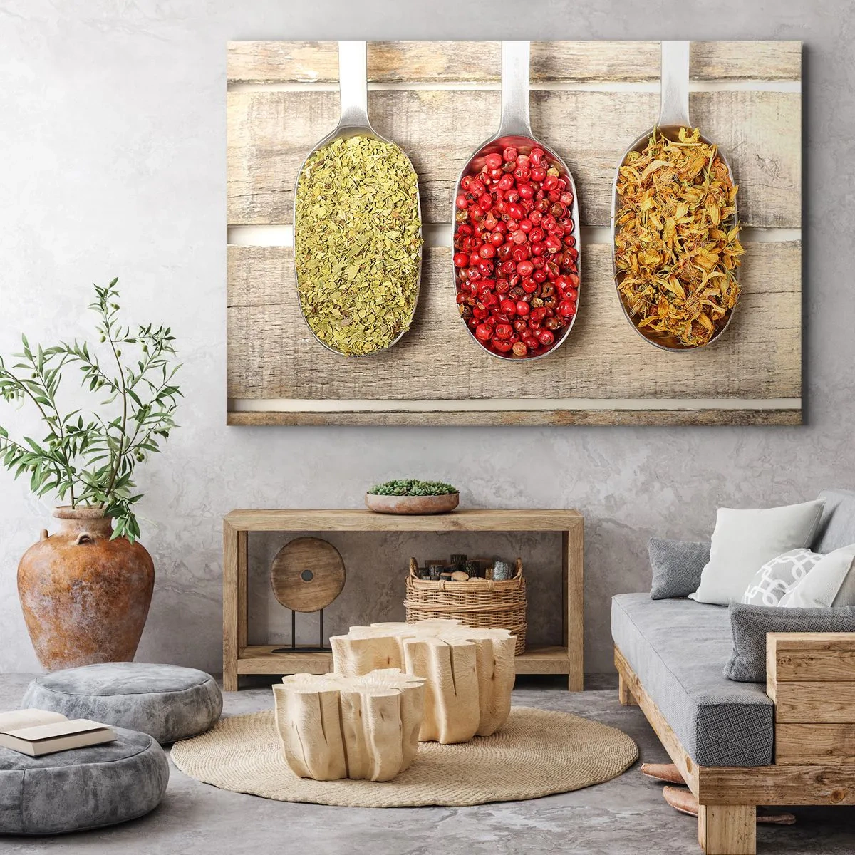 Vászonkép - Konyhai varázslat - 70x50 cm