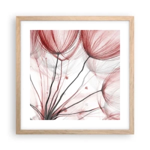 Poszter világos tölgy keretben - Felszállás előtt - 40x40 cm