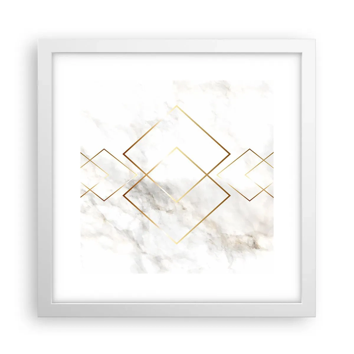 Poszter fekete keretben - Kilátás a végtelenbe - 30x30 cm