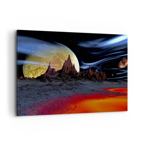 Vászonkép - Ismeretlen világ - 100x70 cm
