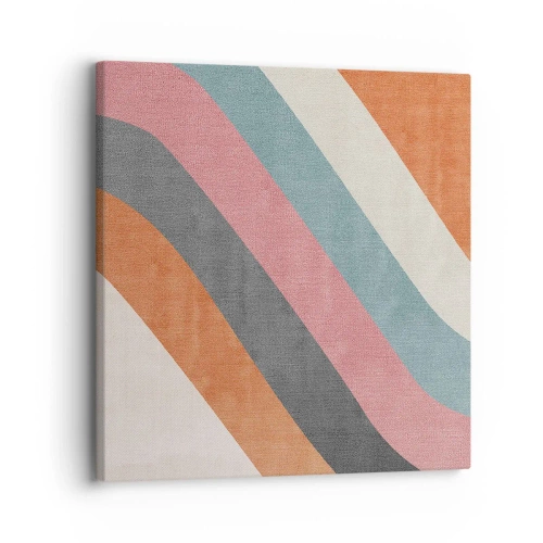 Vászonkép - Diagonális kompozíció - mozgás - 30x30 cm