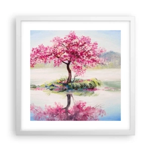 Poszter fekete keretben - A tavasz ünnepe - 40x40 cm