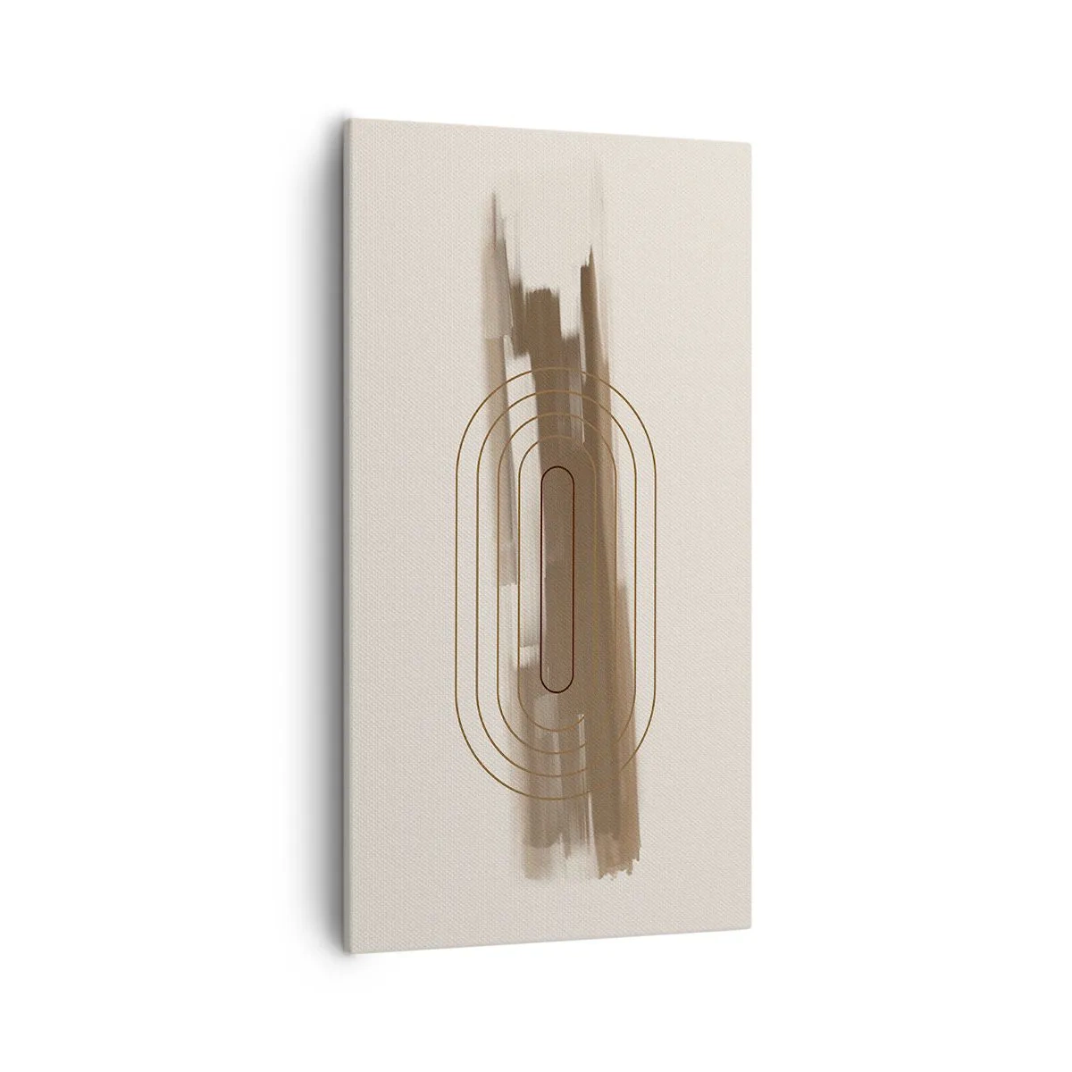 Vászonkép - Szürke fuvallat - 55x100 cm