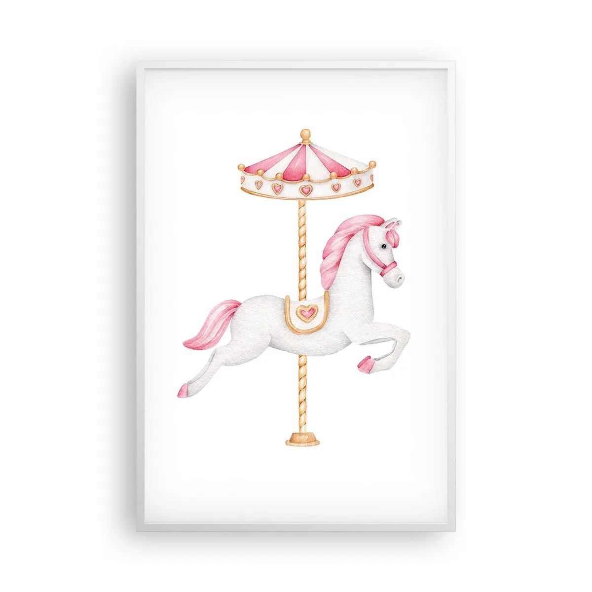 Poszter fekete keretben - Elindult egy patával - 61x91 cm