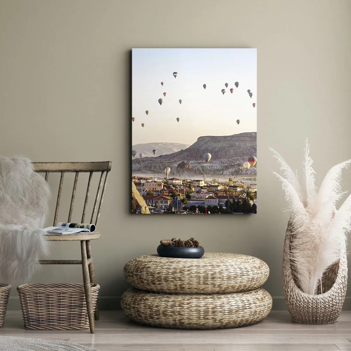 Vászonkép - Mint a hajók az égen - 50x70 cm
