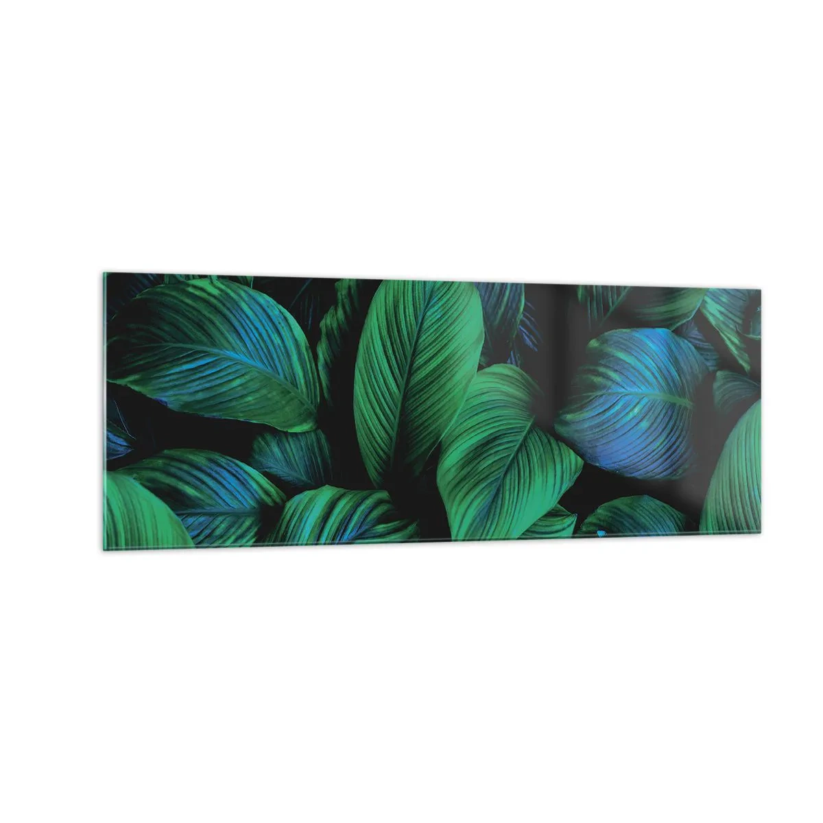 Üveg kép - A zöld tömegben - 140x50 cm