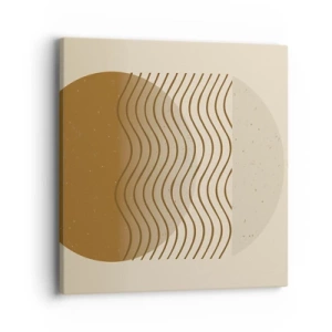 Vászonkép - A geometriai formák eredetéről - 40x40 cm