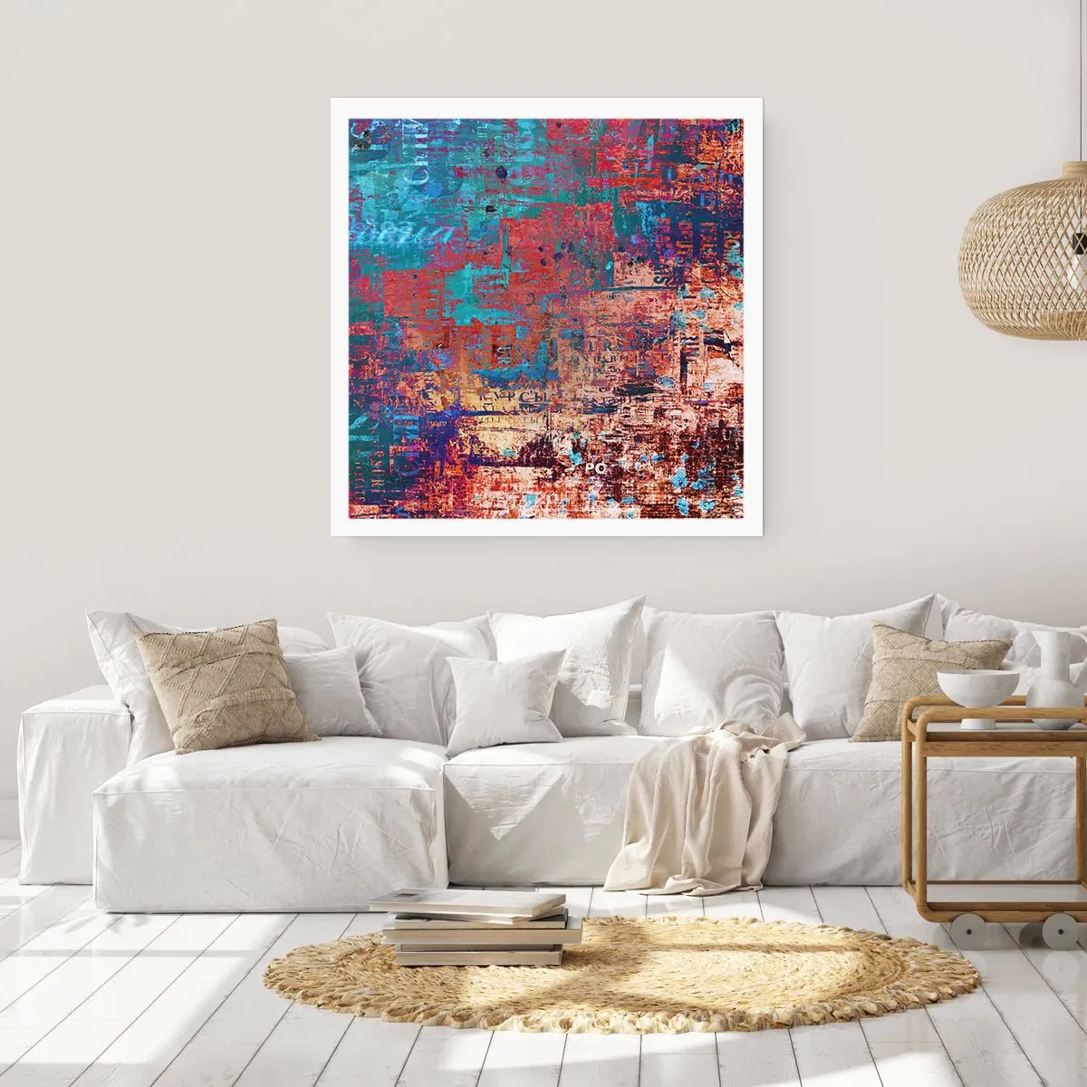 Poszter - Emlékezés és feledés - 60x60 cm