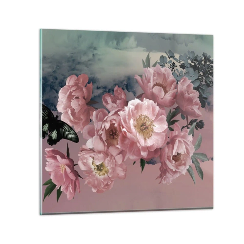 Üveg kép - A romantika csúcsa - 70x70 cm