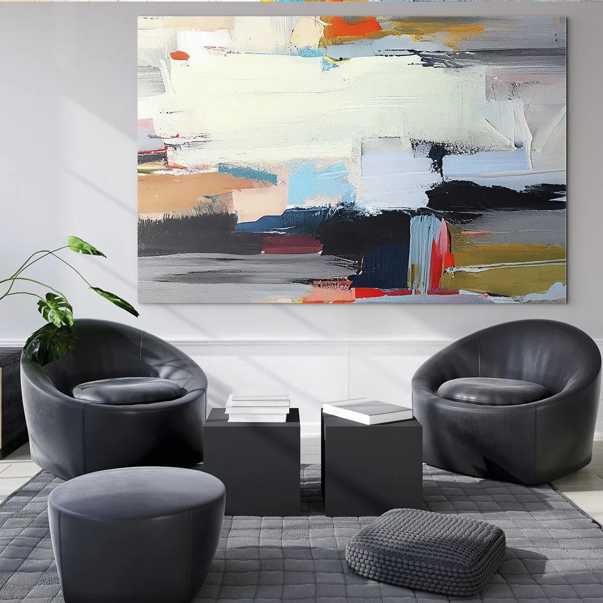 Üveg kép - Van rá módszer? - 100x70 cm