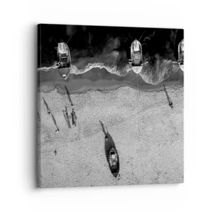 Vászonkép - Még mindig a parton... - 30x30 cm