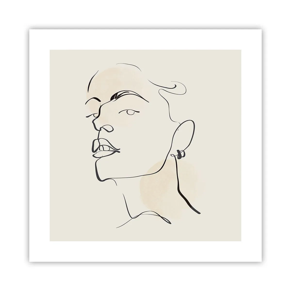 Poszter - Büszke tekintet - 40x40 cm