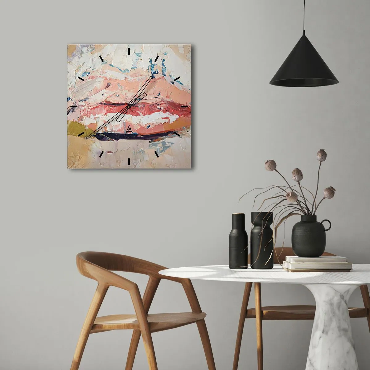 Falióra, Óra - Felébreszti az érzékeket - 30x30 cm