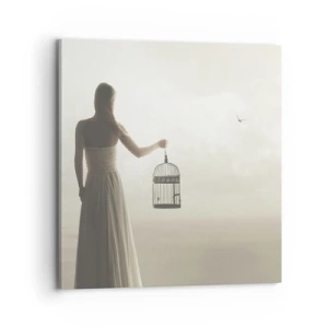 Vászonkép - Légy szabad - 70x70 cm