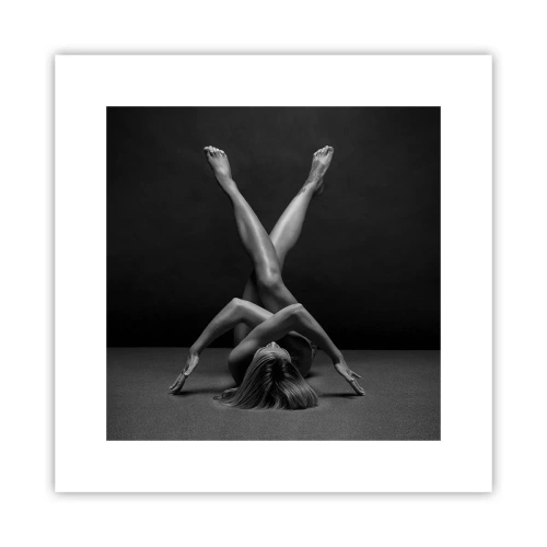 Poszter - A meztelenség geometriája - 30x30 cm