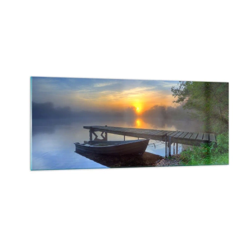 Üveg kép - Hogyan válik a hétköznapi varázslatossá - 100x40 cm