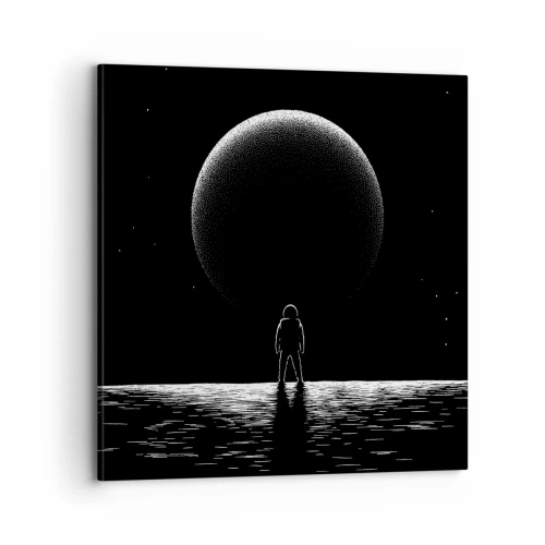 Vászonkép - Szemtől szemben - 70x70 cm