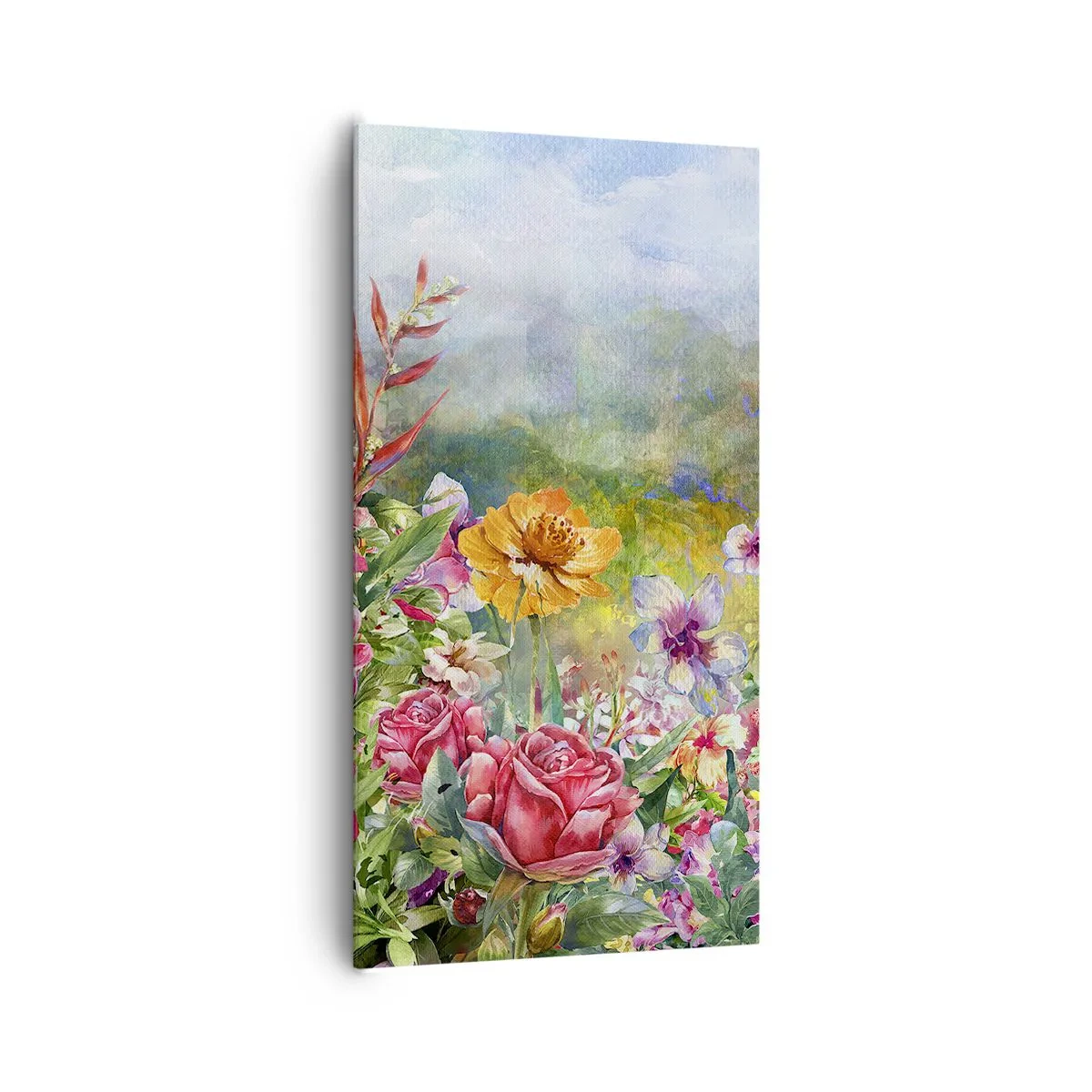 Vászonkép - A kert, amelyik megőrült - 65x120 cm