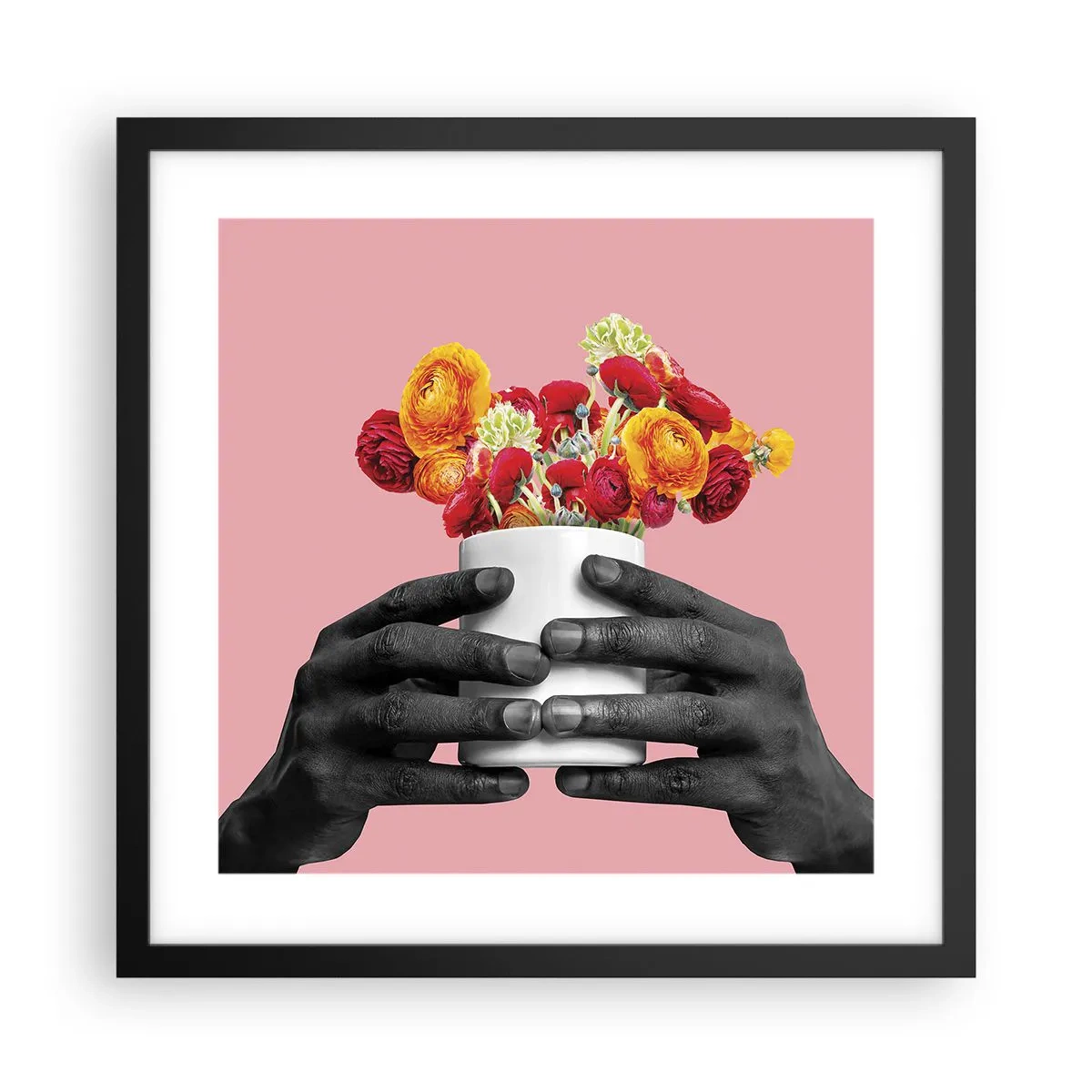 Poszter fehér keretben - Az élet apoteózisa - 40x40 cm