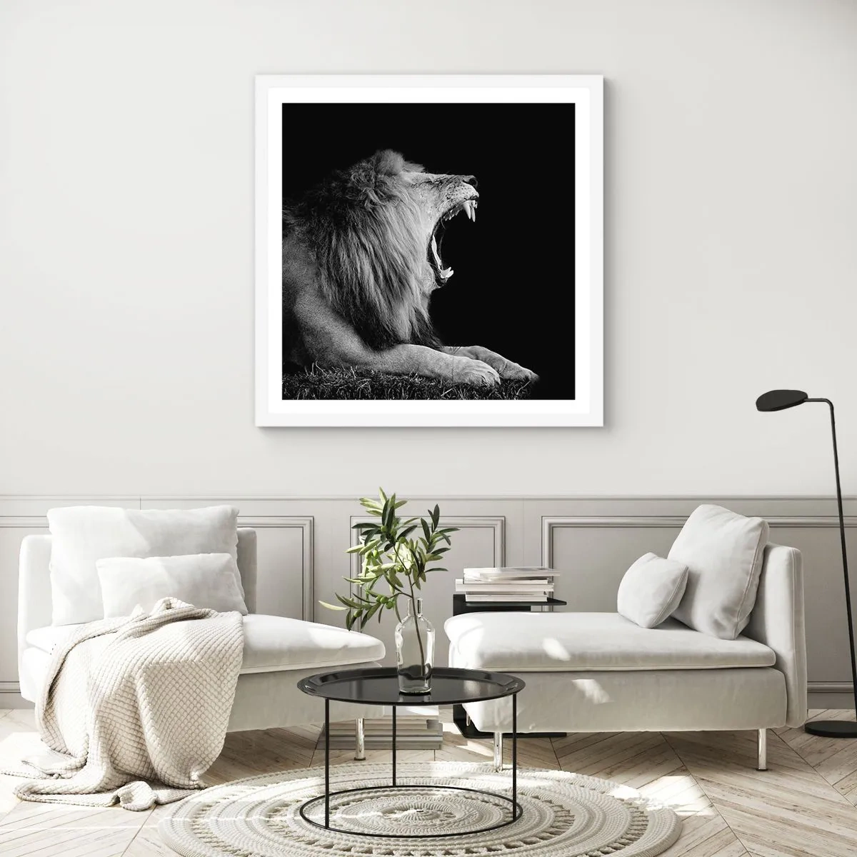 Poszter fekete keretben - Kétség nélkül - 50x50 cm