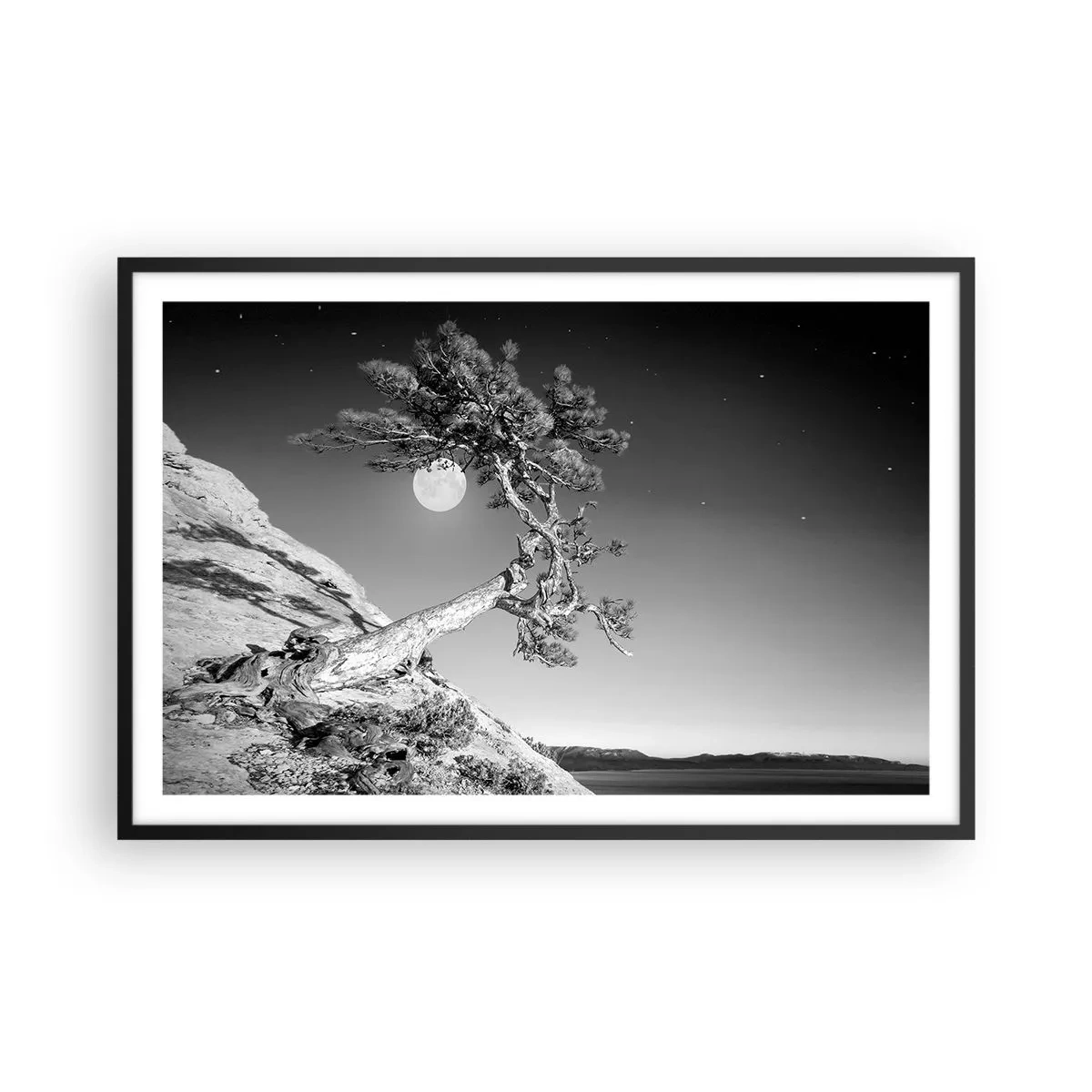 Poszter fehér keretben - Győztes harcos - 91x61 cm