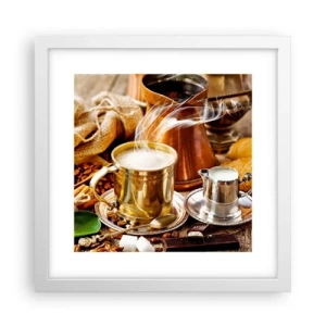 Poszter fekete keretben - Szép napot! - 30x30 cm