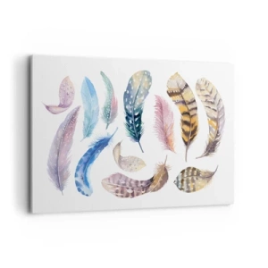 Vászonkép - Könnyű, tarka és sokszínű - 120x80 cm