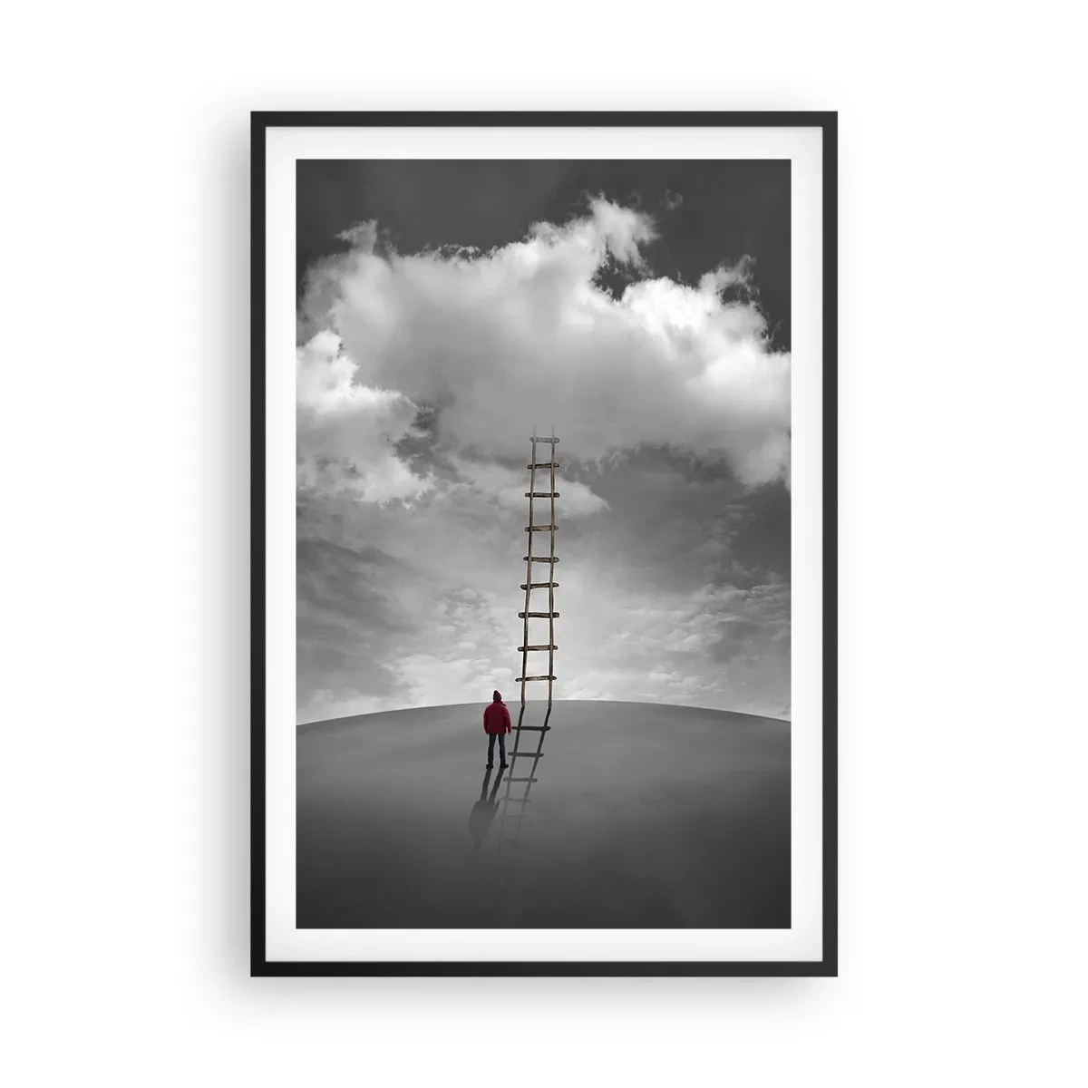 Poszter fehér keretben - Minden lehetséges - 61x91 cm