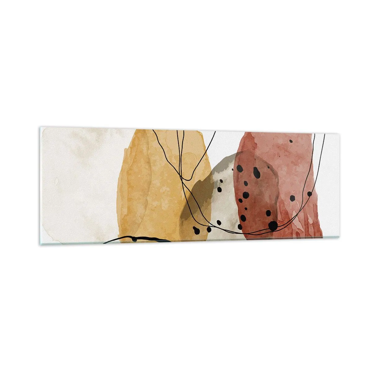 Üveg kép - Mint a könnyű, friss levegő - 90x30 cm