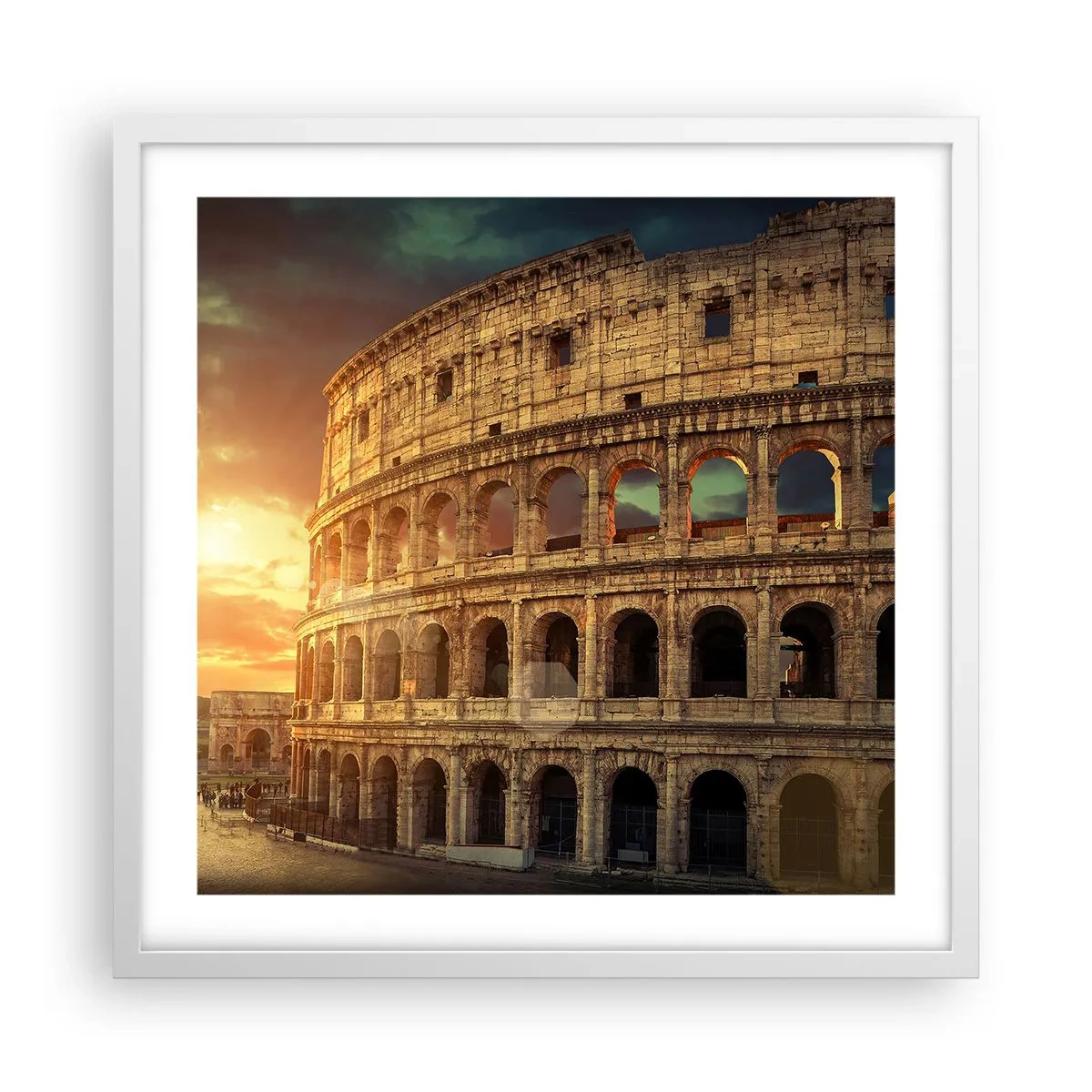 Poszter fekete keretben - Kolosszális benyomás - 50x50 cm