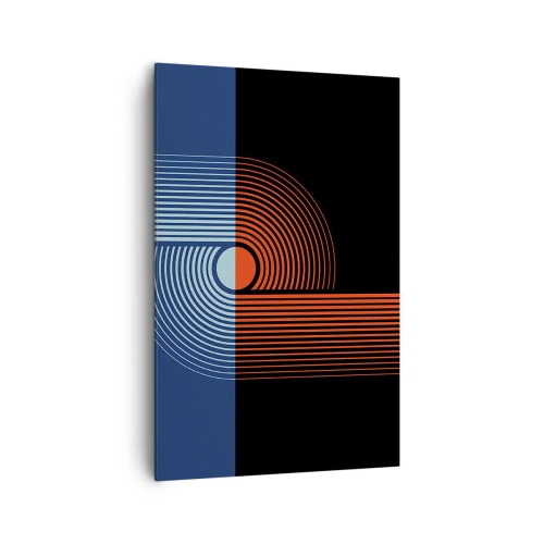 Vászonkép - Geometrikus ölelésben - 80x120 cm