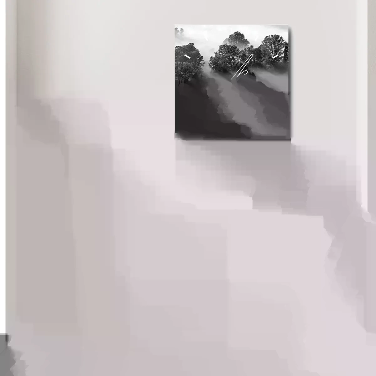 Falióra, Óra - Az álomból felkelő - 40x40 cm