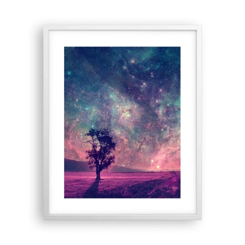 Poszter fekete keretben - Varázslatos ég alatt - 40x50 cm