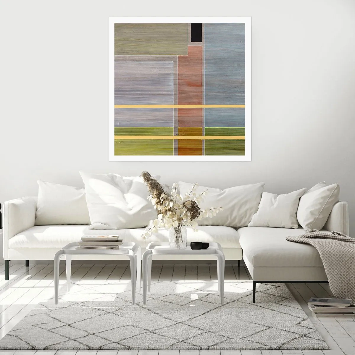 Poszter - Egyszerűen és nyugodtan - 60x60 cm