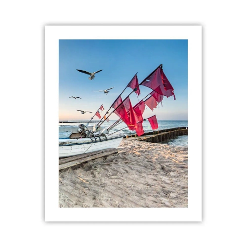 Poszter - Megérdemelt pihenés - 40x50 cm