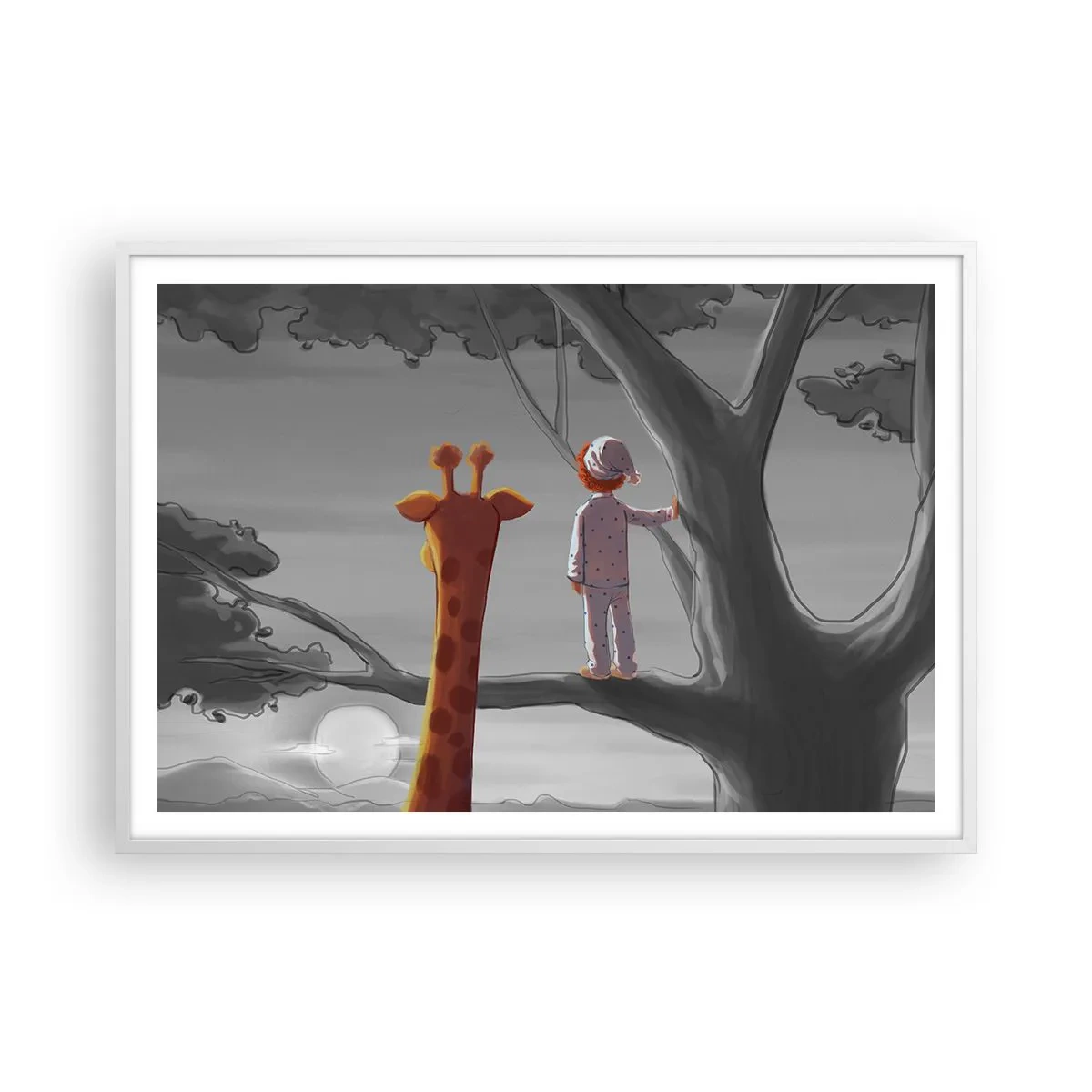 Poszter fekete keretben - Ez tényleg történik - 100x70 cm