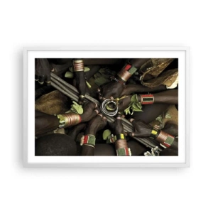 Poszter fekete keretben - Együtt vagyunk - 70x50 cm