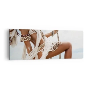 Vászonkép - A nap papnője - 140x50 cm