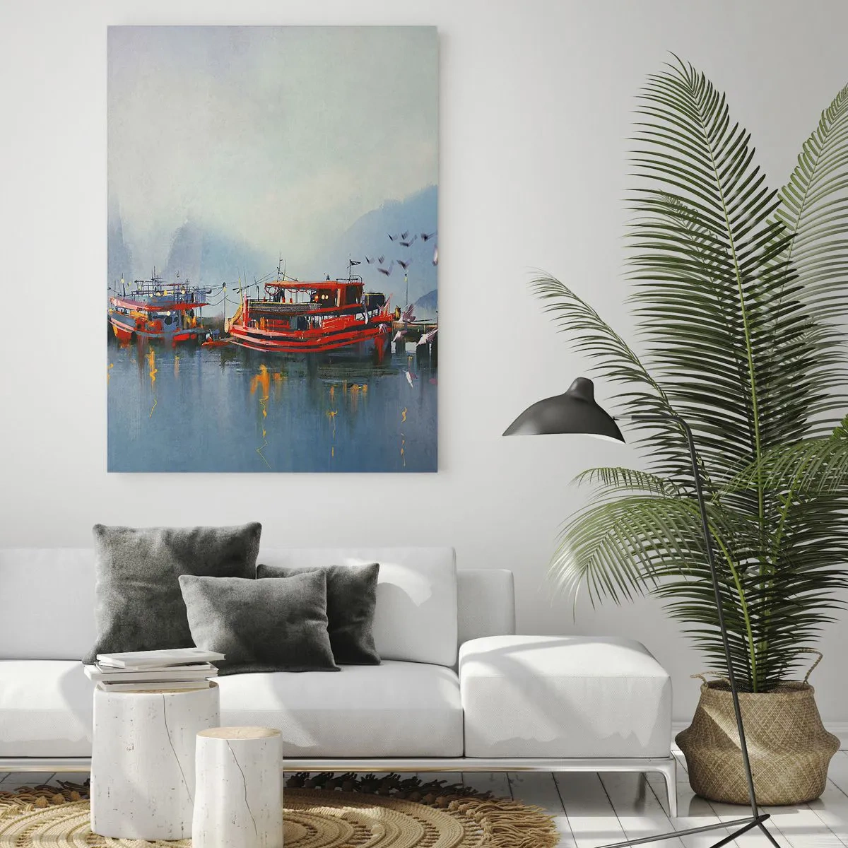 Üveg kép - A világ végén - 50x70 cm