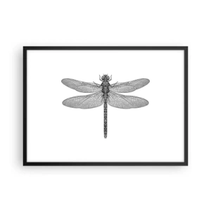 Poszter fehér keretben - A természet precizitása - 70x50 cm
