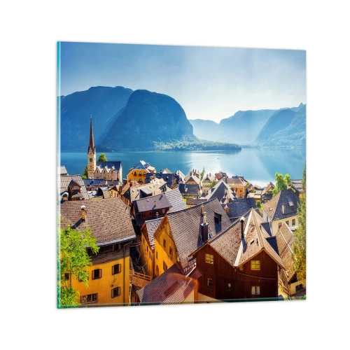 Üveg kép - Nem is lehetne festőibb - 40x40 cm