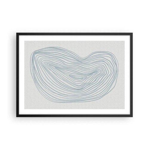 Poszter fehér keretben - Egy csepp mosolya - 70x50 cm