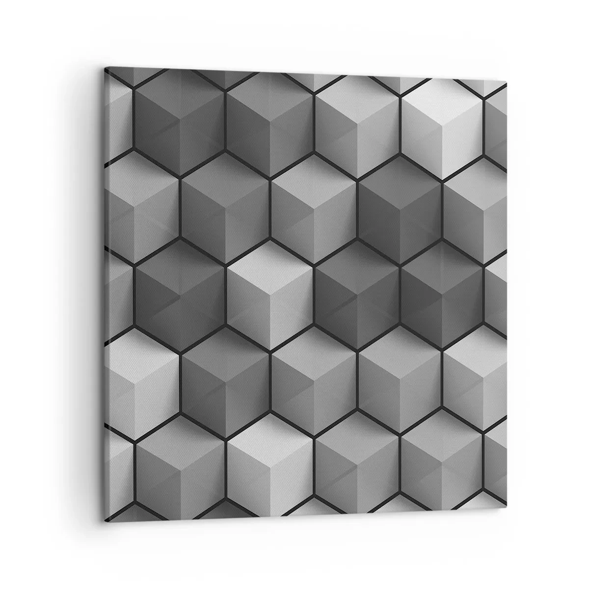 Vászonkép - Kubista kirakós - 50x50 cm